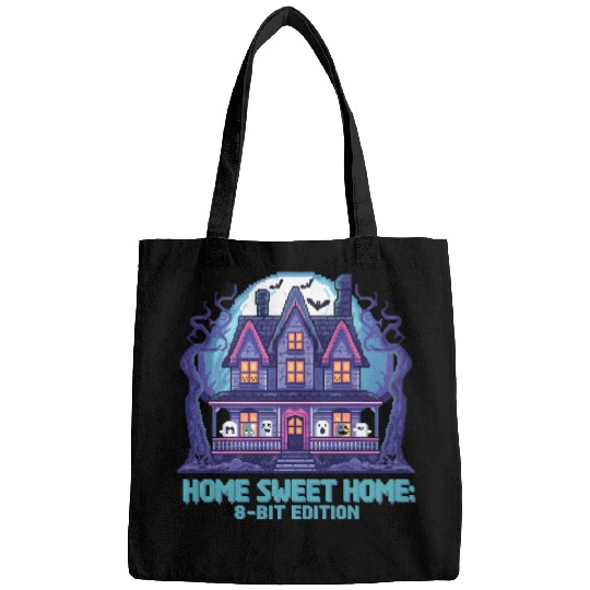 8 Bit Haunted House 01 Bags