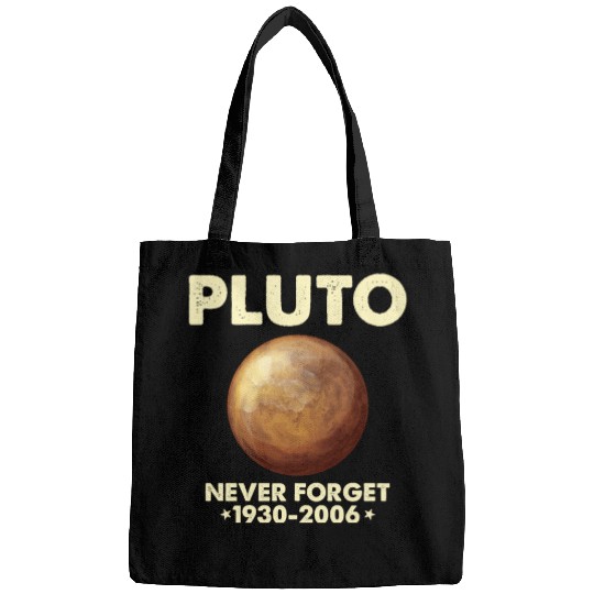 Pluto Never Forget 1930 2006 Planet Space Science Bags