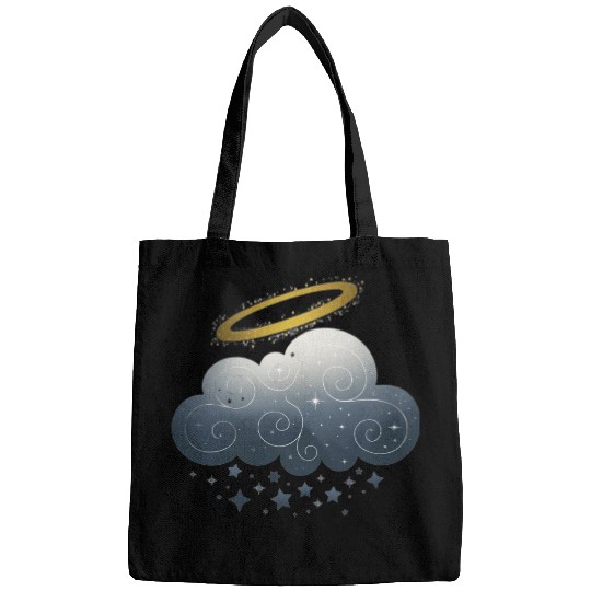 Celestial Embrace Cloud and Star in a Magical Glow Bags