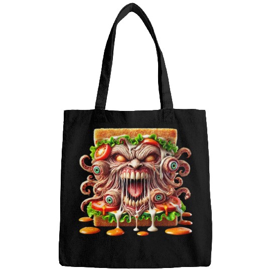 Terrifying Monster Sandwich Bags