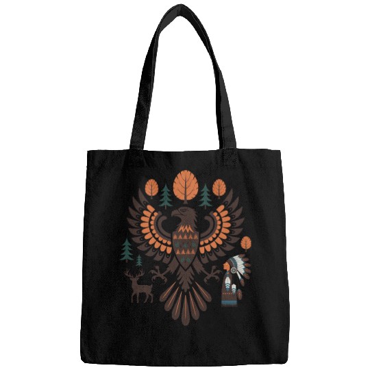 Native American Eagle Design Bags