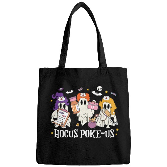 Hocus Poke-Us Funny Ghost Vintage Halloween Movie Bags