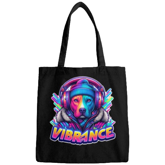 Neon Vibes Pit Bull Bags