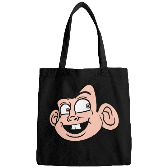 Monkey Face Sweet Cute Little Head Laughs Happy Bags