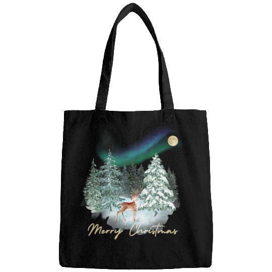 Christmas feeling winter wonderland with nordic Bags