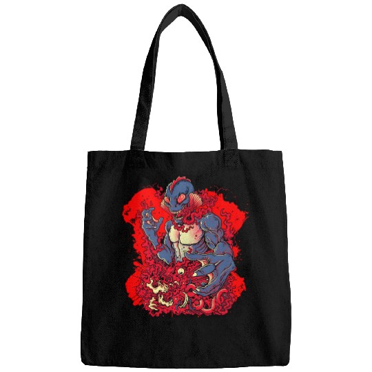 Fantasy Horror Creature - Death Lagoon Bags