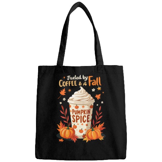 Fueled by Coffee & Fall Vibes Bags