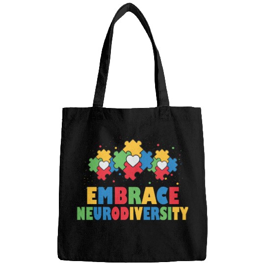 embrace neurodiversity - Embrace ADHD Autism ASD Bags