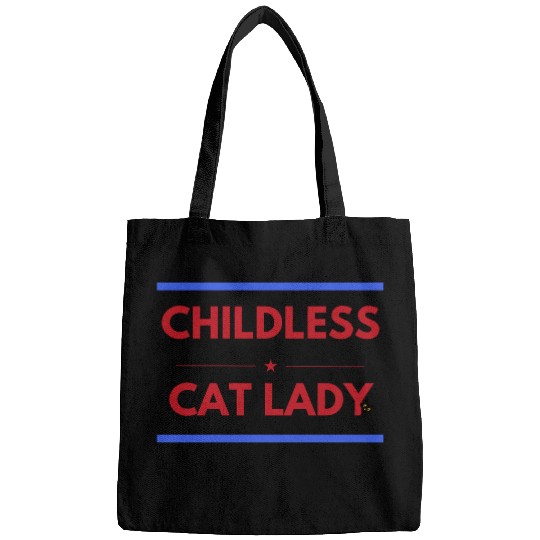 Childless cat lady Bags