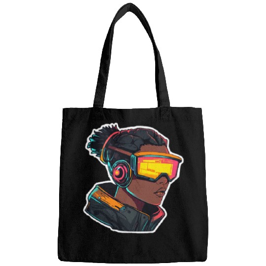 Futuristic character Bags