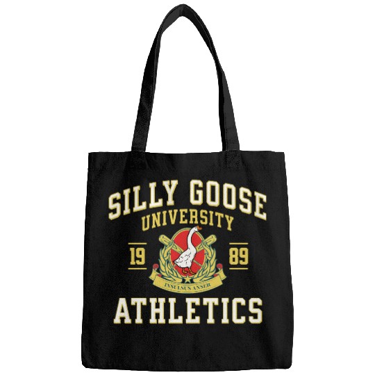 Silly Goose University Athletics Funny Goose Sport Bags