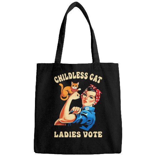 Childless Cat Ladies Vote Bags