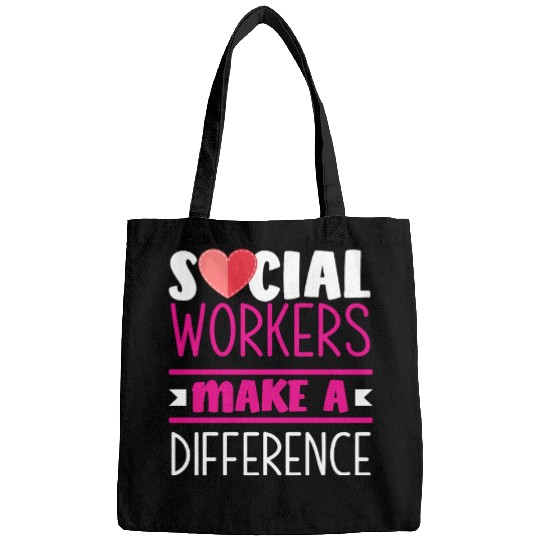 Social Workers Make A Difference Bags