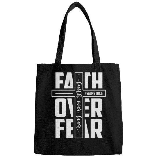 Faith over Fear | Motivational | Inspirational Bags