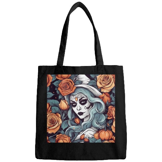 Gothic Day of the Dead Witch Bags