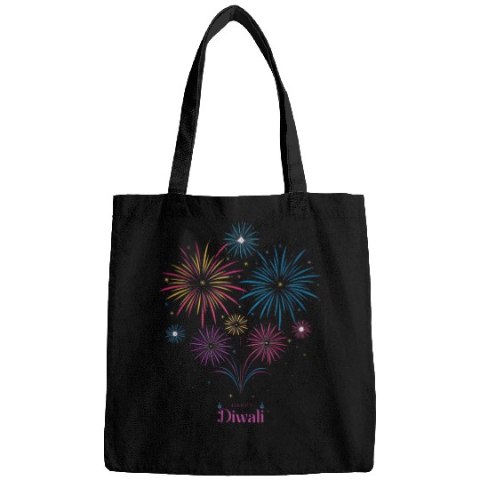 Joyous Fireworks for Diwali Festival Bags
