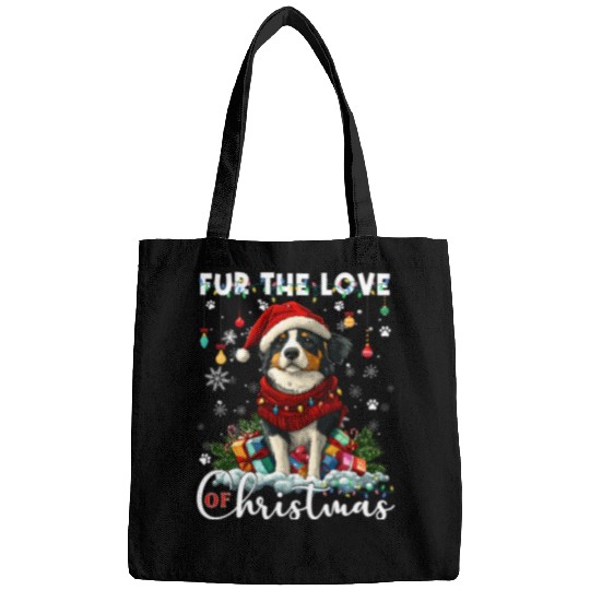 Australian Shepherd Christmas Tree Decorations Dog Bags