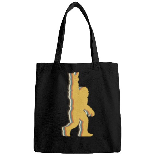 Bigfoot rock on rock lovers sasquatch fans Bags