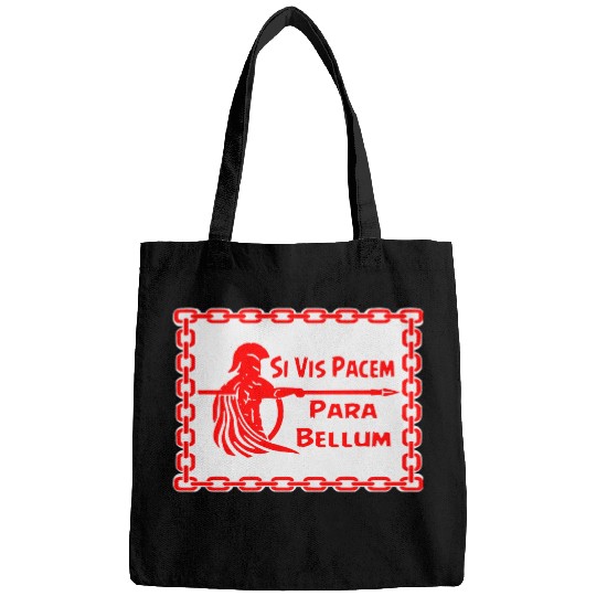 Spartan Si Vis Pacem Para Bellum LIKE US ON FB #U Bags