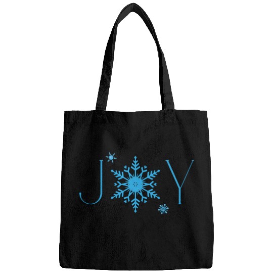 Joy & a snowflake Bags