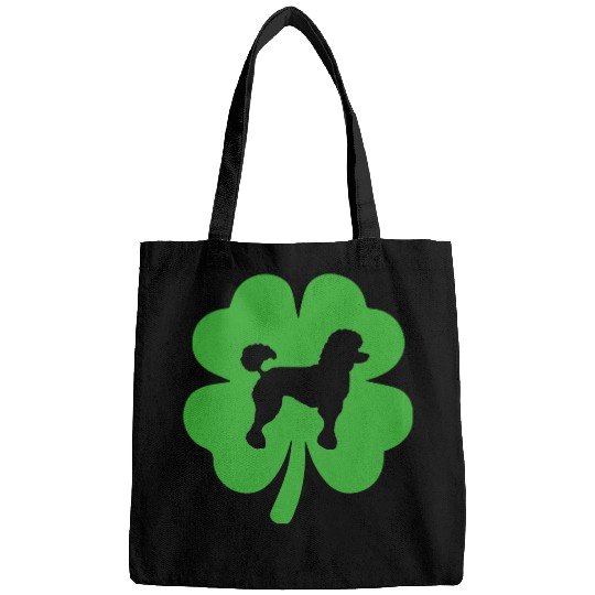 Poodle Shamrock St Patrick's day Dogs Lover Bags