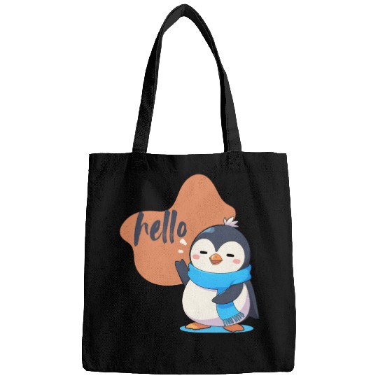 Hello Penguin Bags