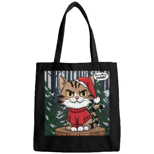 Merry Meow Dammit Cat Bags