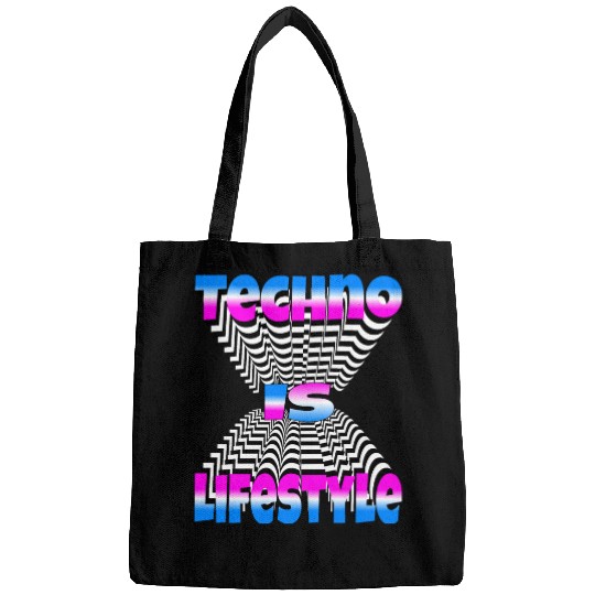Techno Is Lifestyle Bags