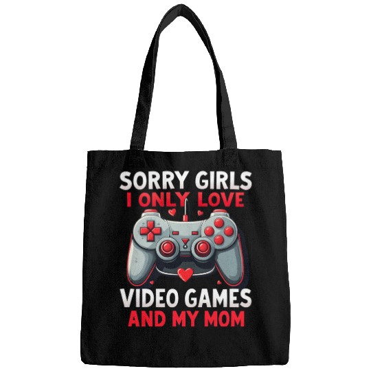 Valentines Day Boys kids Mom Son Video Games Gamer Bags