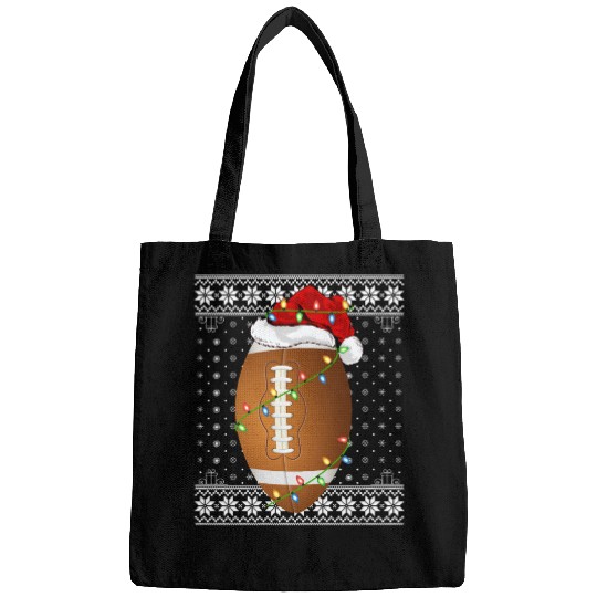 Rugby Player Ugly Christmas Bags