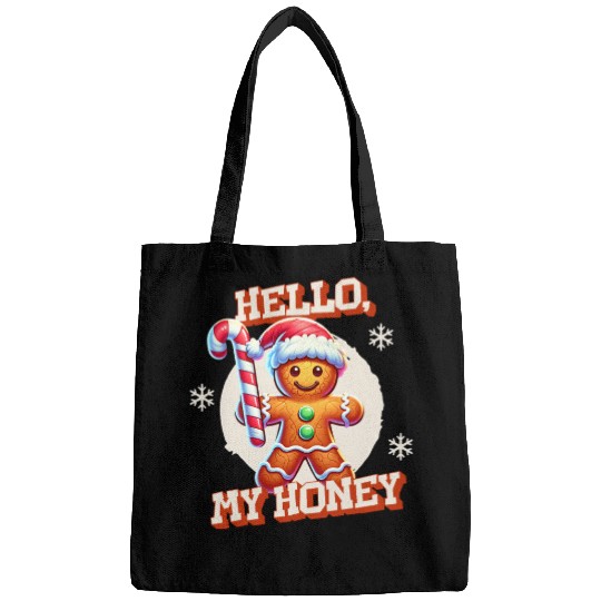 Gingerbread Man - Hello, My Honey! Bags