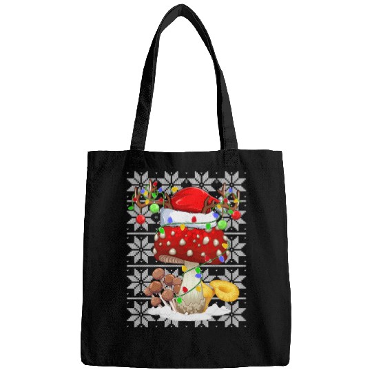 Mushroom Christmas Lights Bags