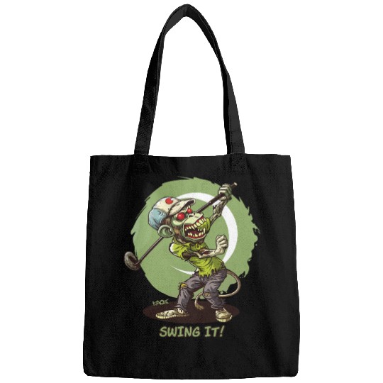 Swing It: Zombie Monkey Golfer Bags