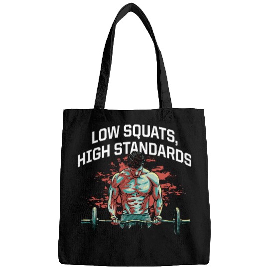 Funny Workout Motivational Quote Gym Bags
