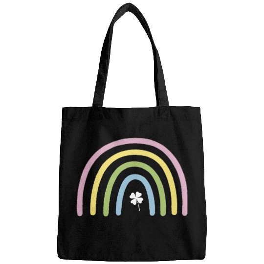 Four Leaf Clover Rainbow St Patrick's Day Bags