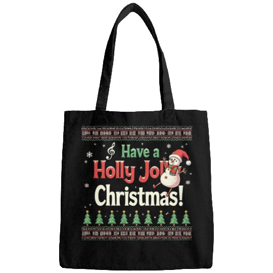 Have a holly joy christmas Bags