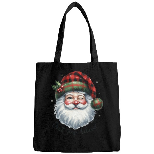 Don t Stop Believin, Santa Christmas Bags
