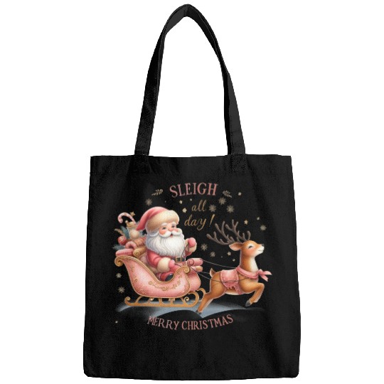 Sleigh All Day, Merry Christmas Bags