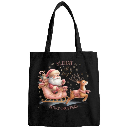 Sleigh All Day, Merry Christmas Bags