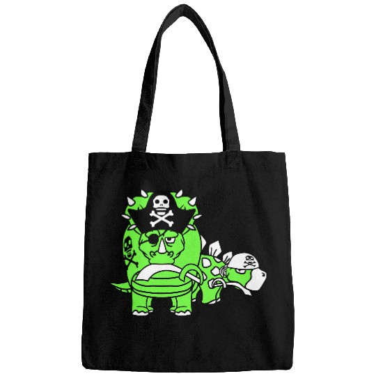 Triceratops Stegosaurus 2 Dinosaur Pirates Dinos Bags