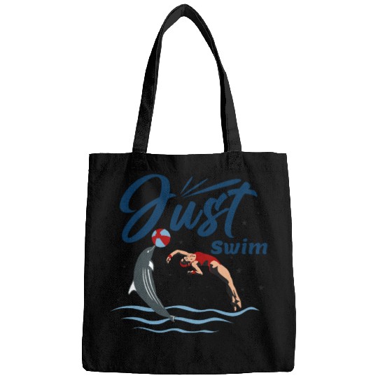 Just Swim - Cute Dolphins With Swimmer Bags