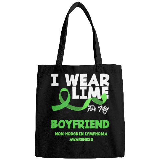 Non-Hodgkin Lymphoma Awareness Wear Lime Boyfriend Bags