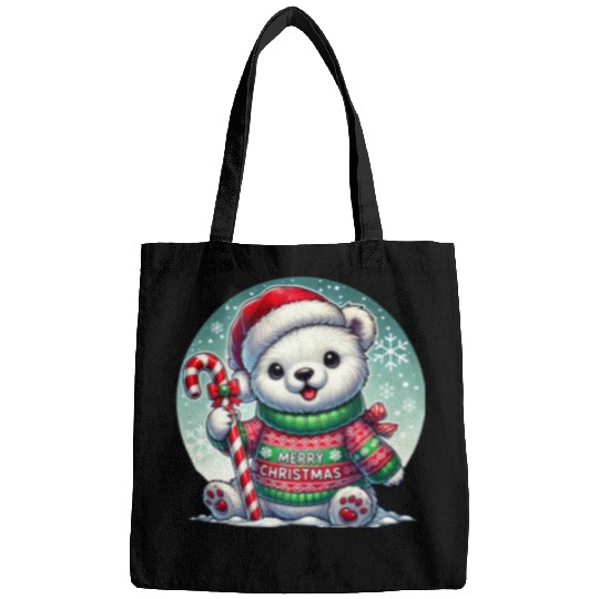 Polar Bear Christmas Sweater - Christmas Gifts Bags