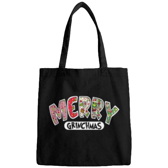 Merry Grin Happy Christmas Bags