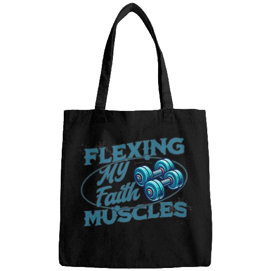 Flexing My Faith Muscles- James 2:26 Bags