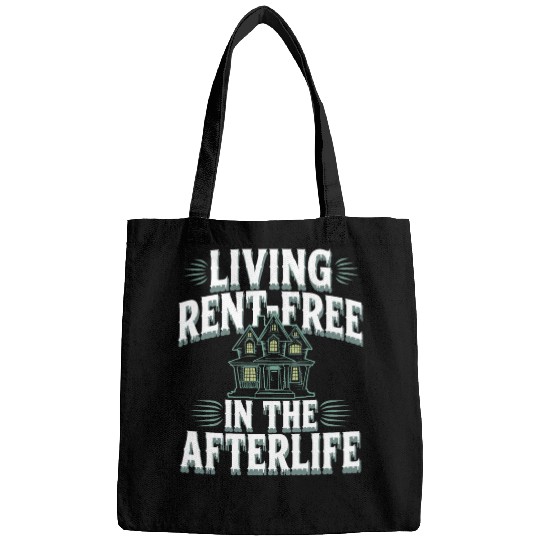 Paranormal Comedy Funny Ghost Humor Lighthearted Bags