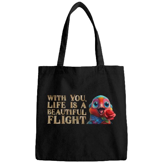 Life is a Beautiful Flight with You Bags