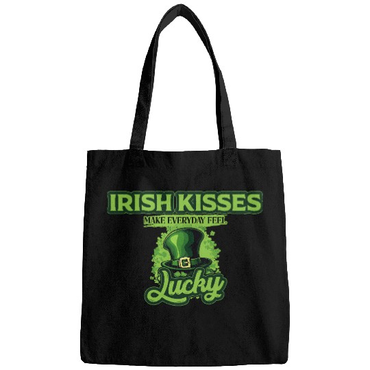 Irish Kisses Make Everyday Feel Lucky St Patricks Bags