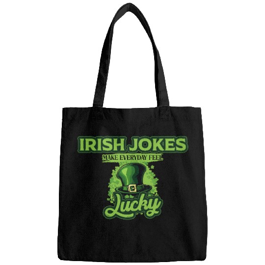 Irish Jokes Make Everyday Feel Lucky St Patricks Bags