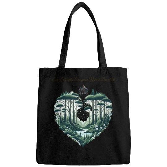 Evergreen Nature Lover Art Bags